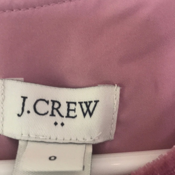 NWT Jcrew velvet dress - Picture 3 of 4